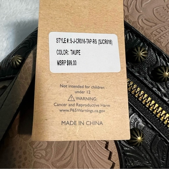 REIN & BRIDLE WESTERN CROSS BODY PURSE NEW-Vintage Look - Picture 5 of 7